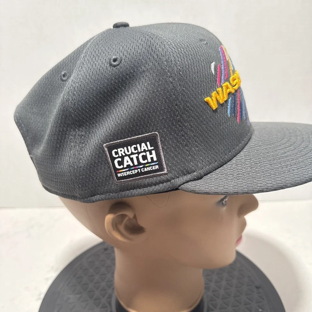 Washington Commanders Hat Cap Snap Back One Size NFL Football Crucial Catch - Picture 5 of 9